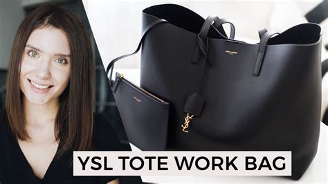 ysl tote youtube|YSL work tote.